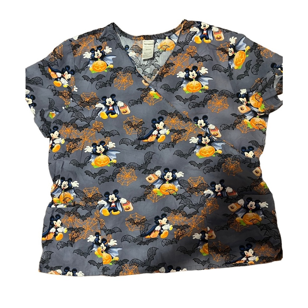 Halloween Mickey Mouse Scrubs
